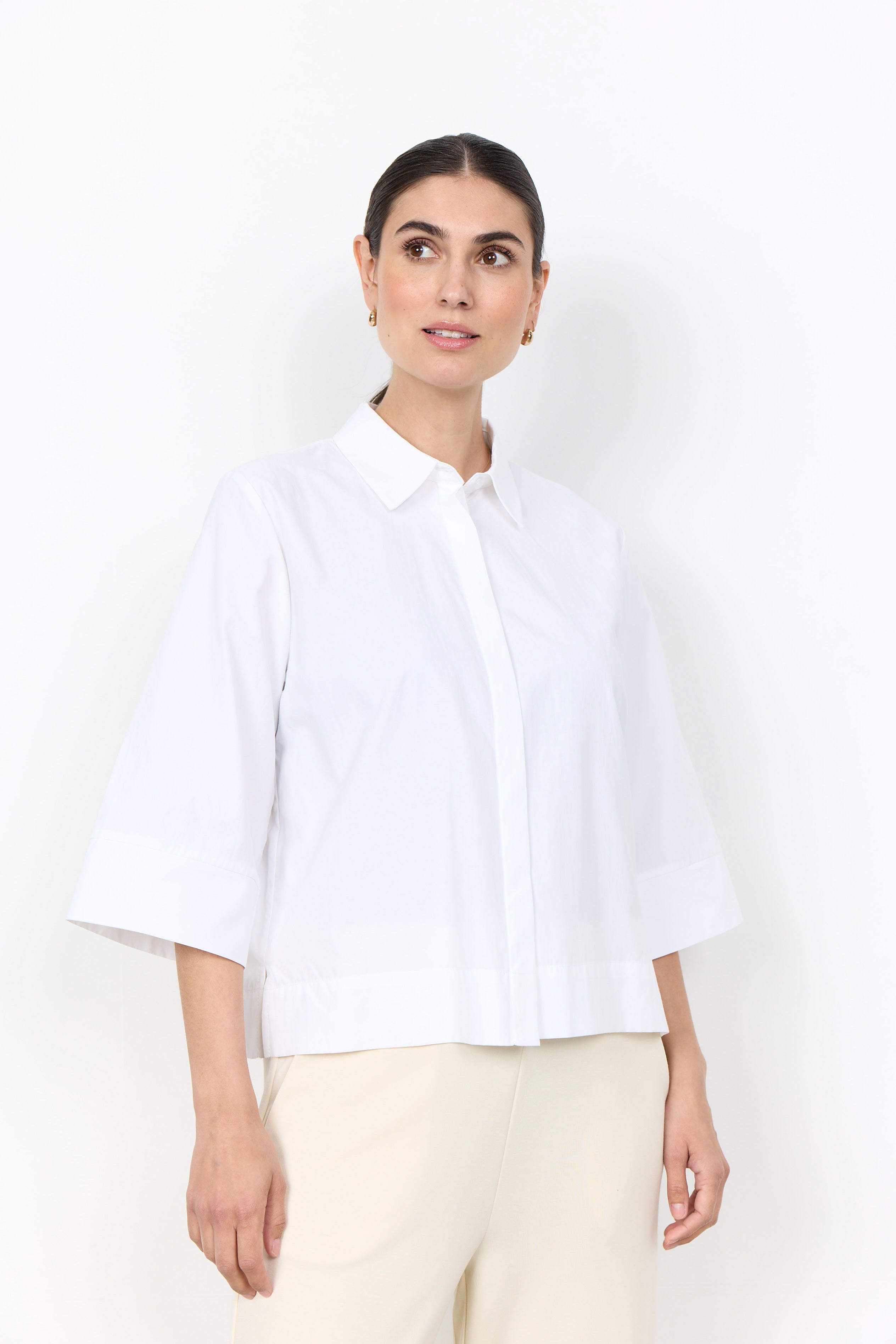 SOYA CONCEPT NETTI 3/4 LENGTH SLEEVE BLOUSE