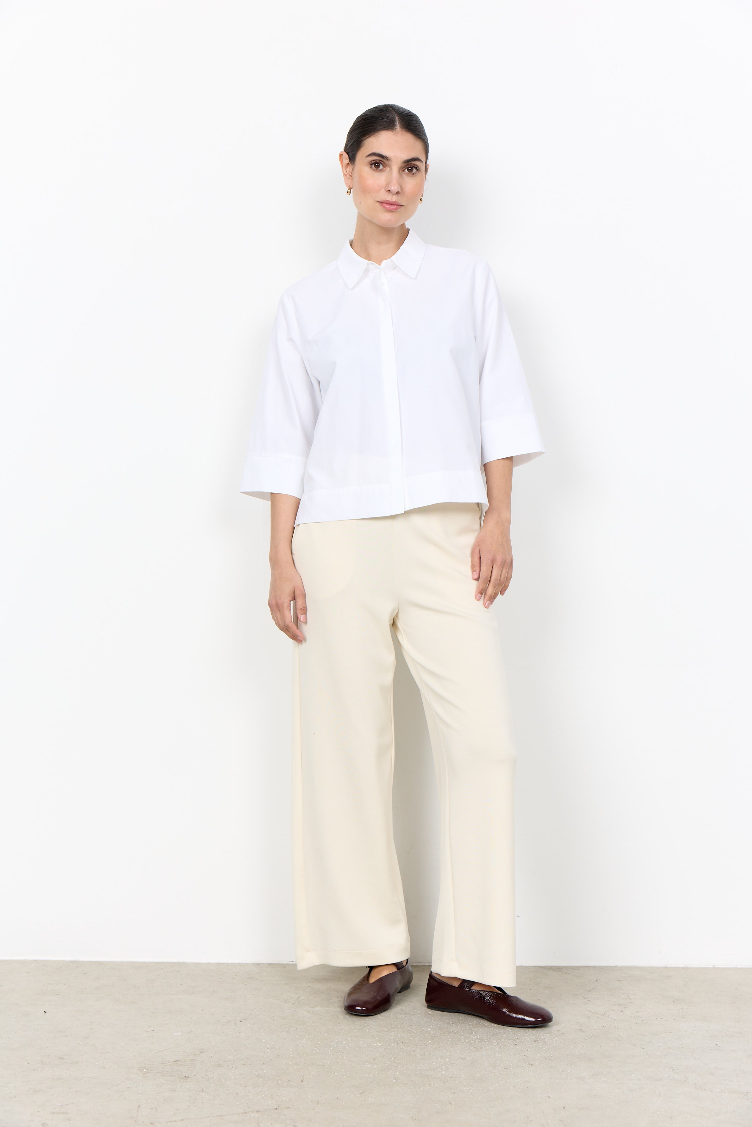 SOYA CONCEPT NETTI 3/4 LENGTH SLEEVE BLOUSE