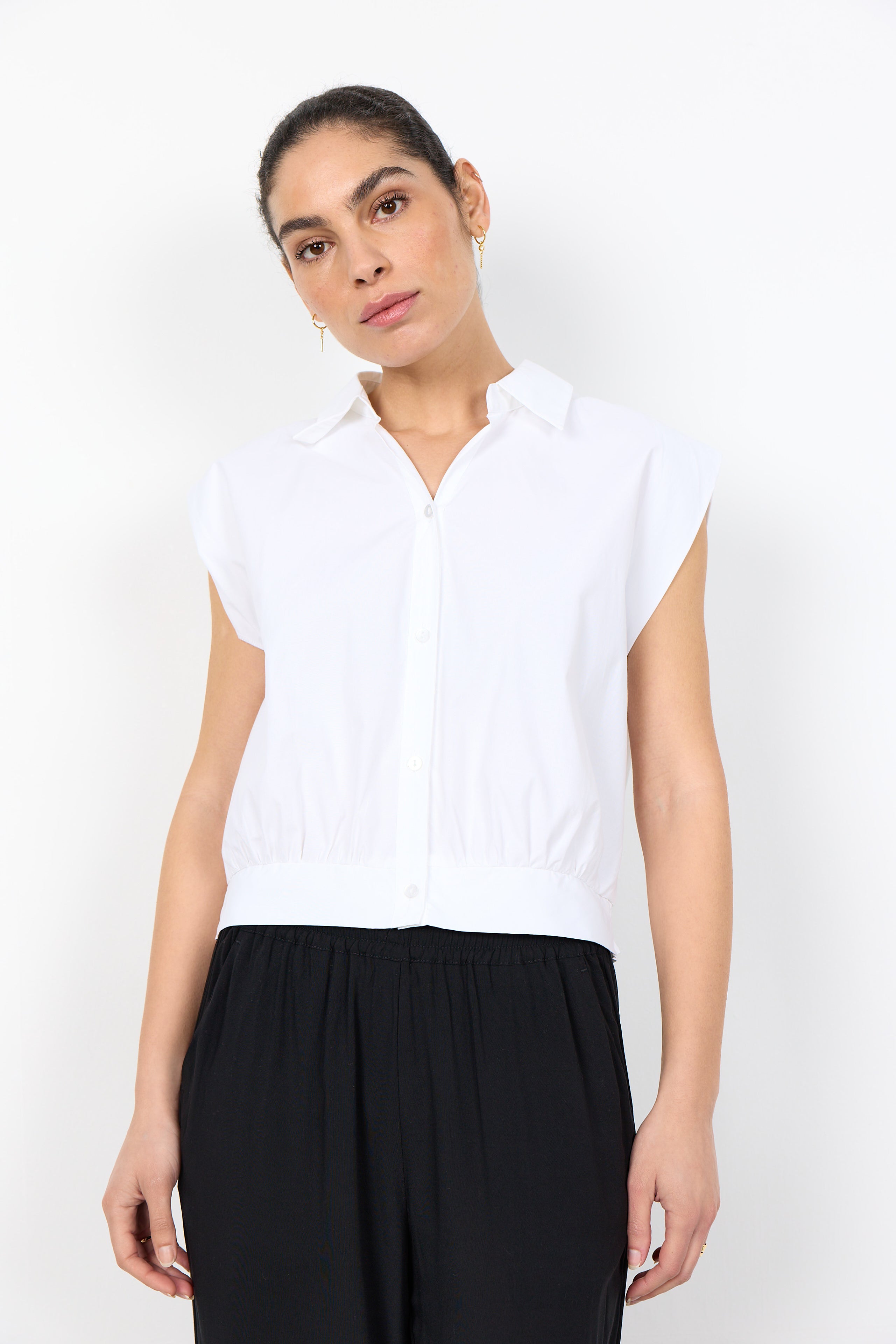 SOYA CONCEPT NETTI SHORT SHIRT