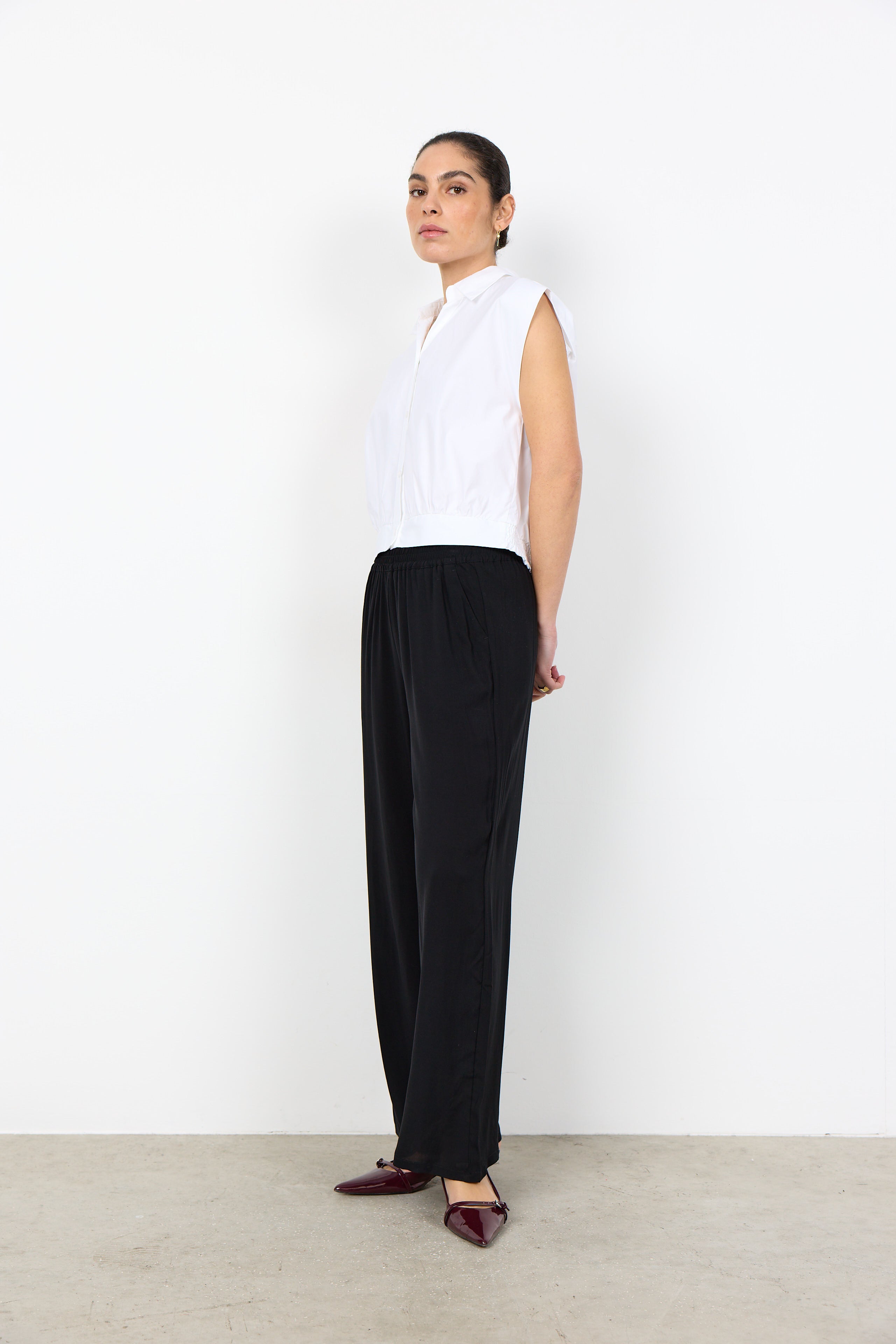 SOYA CONCEPT NETTI SHORT SHIRT