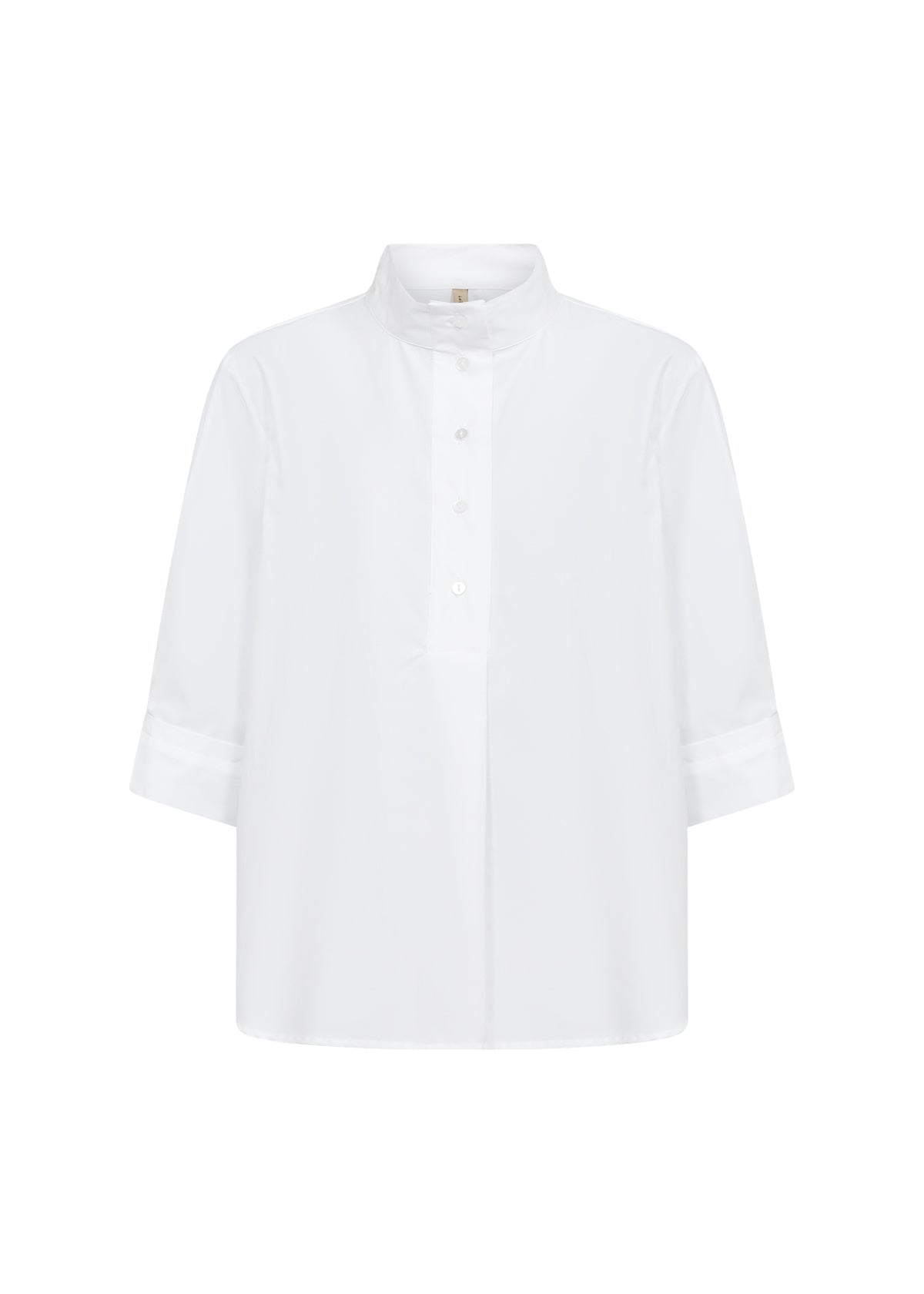SOYA CONCEPT NETTI MANDARIN COLLAR BLOUSE
