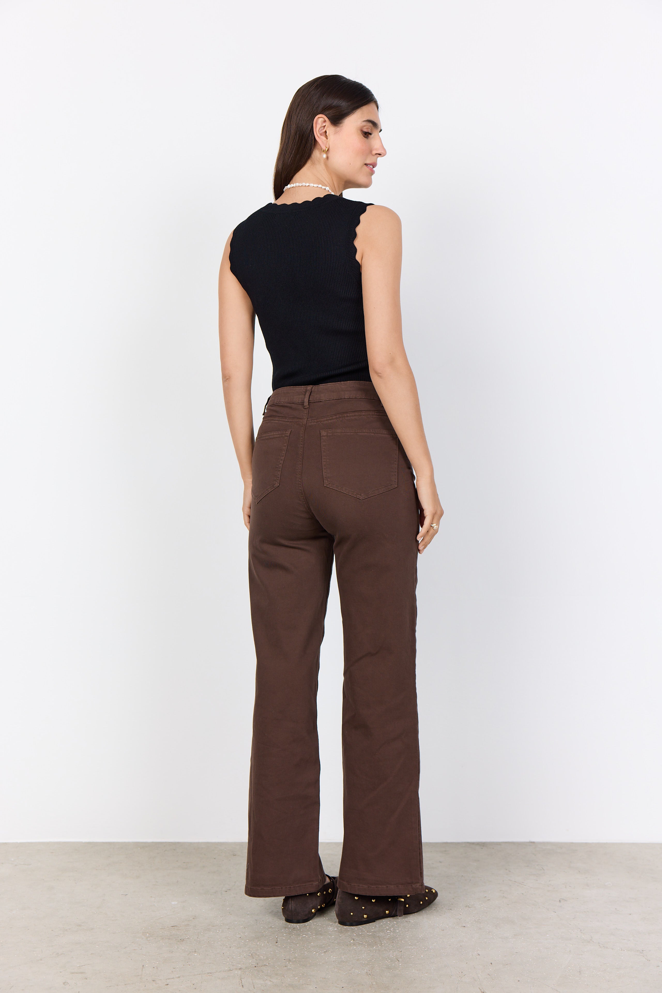 SOYA CONCEPT DOLLIE SCALLOPED EDGE TANK