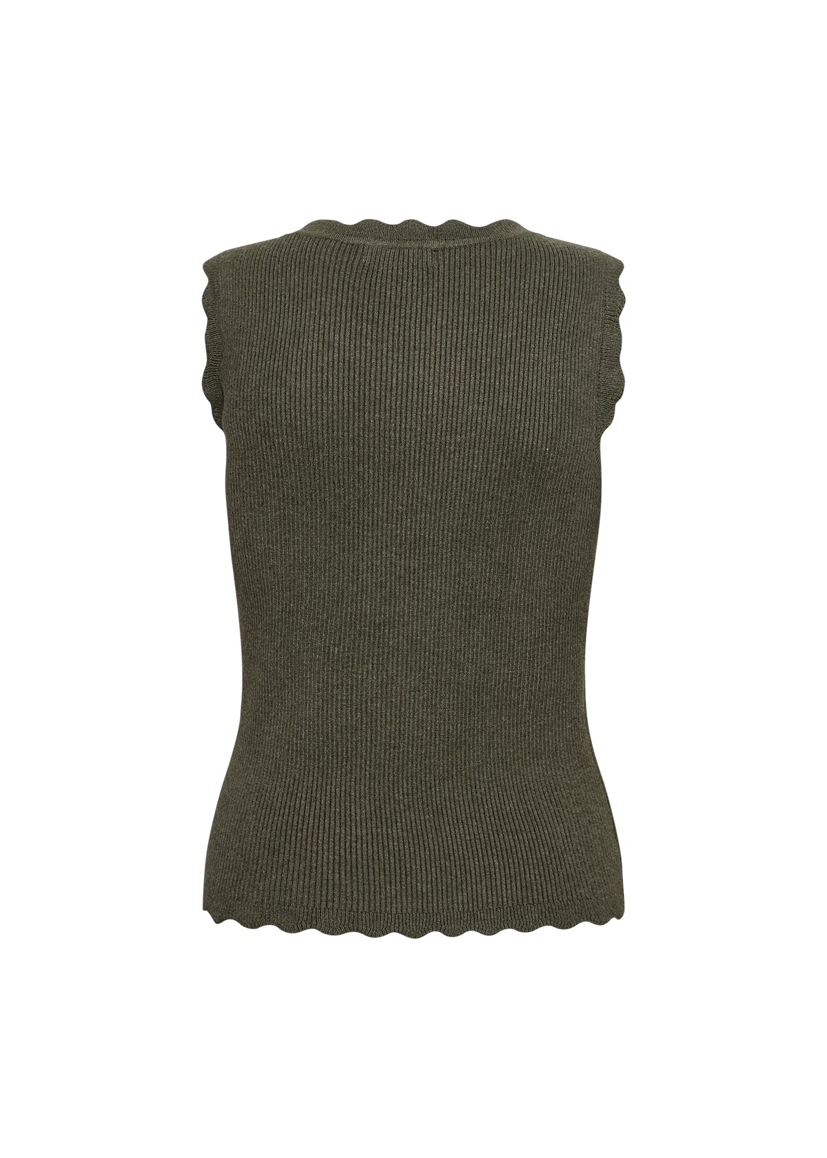 SOYA CONCEPT DOLLIE SCALLOPED EDGE TANK