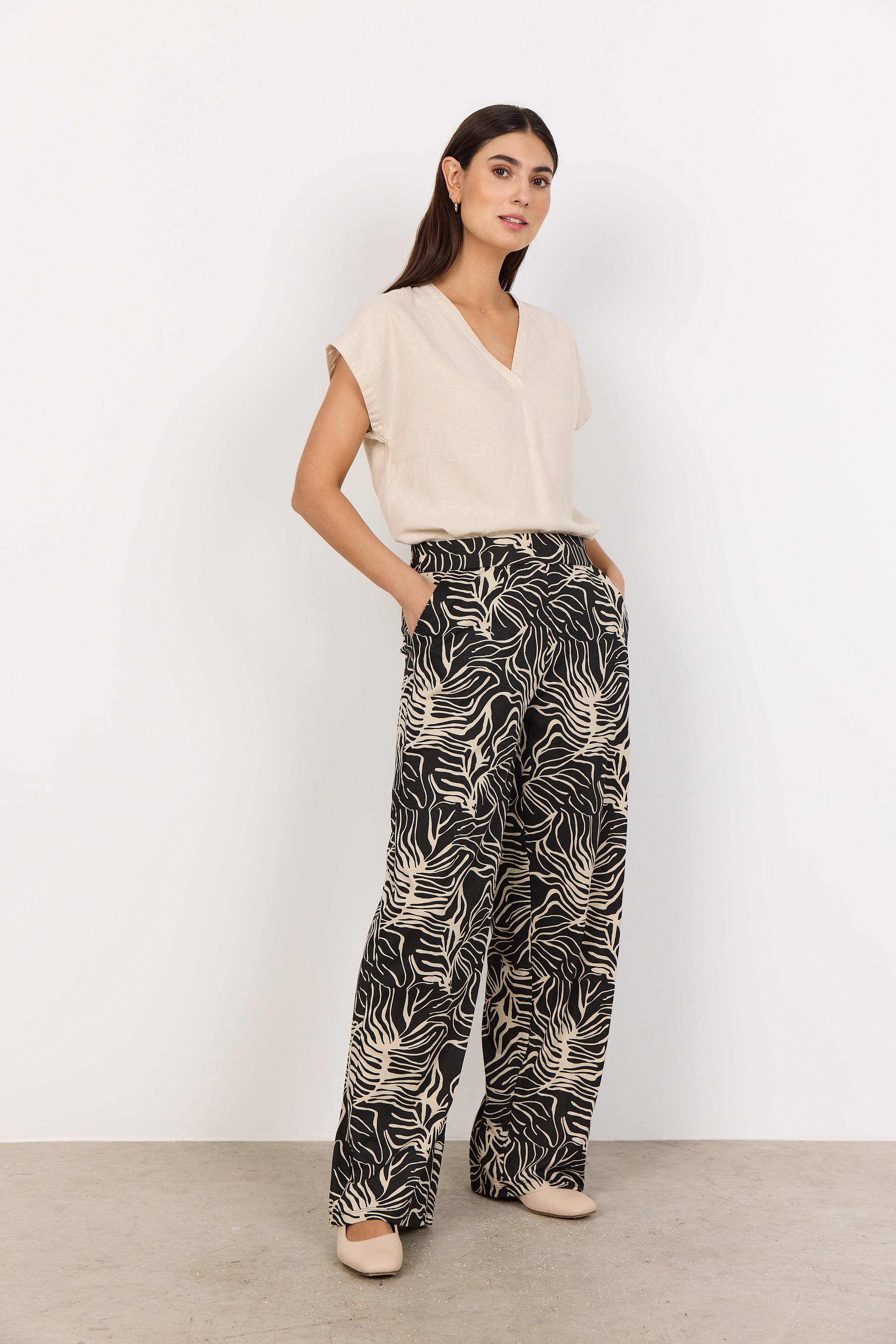 SOYA CONCEPT RITZA ORGANIC COTTON PANTS