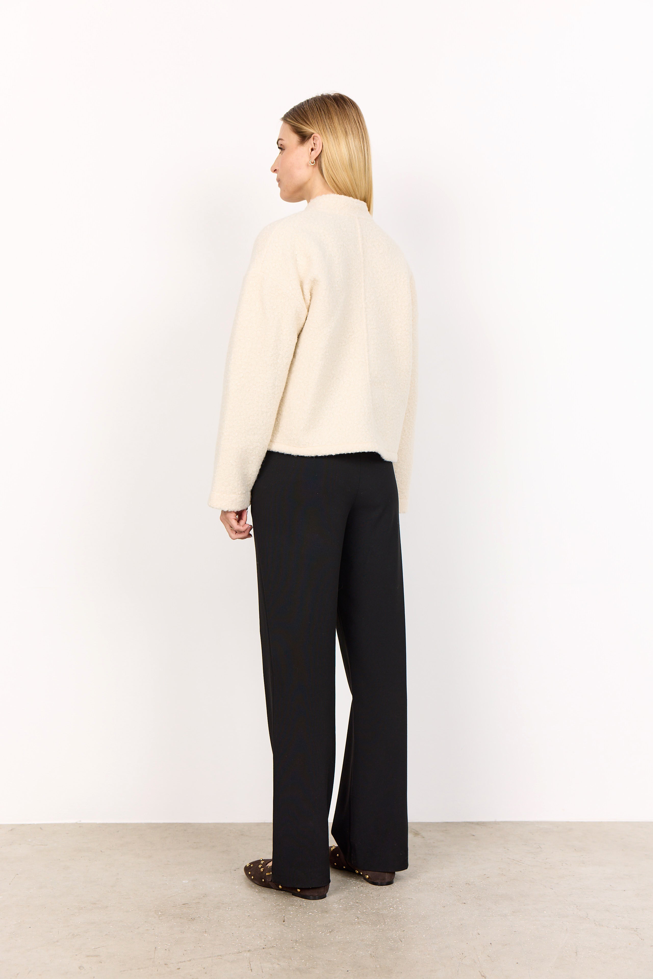 SOYA CONCEPT SHAIMA MANDARIN COLLLARED JACKET