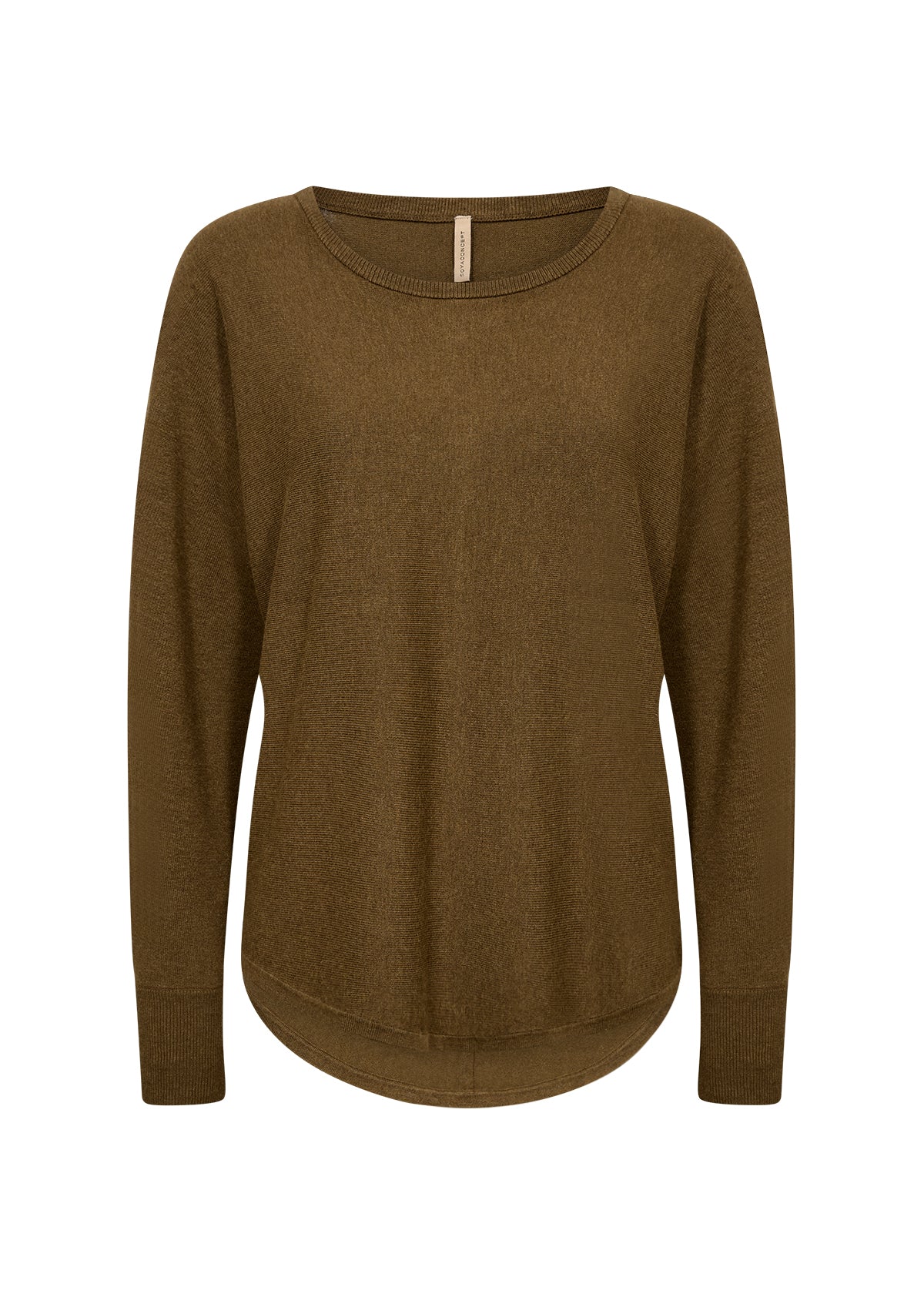 SOYA CONCEPT BUTTON BACK TOP