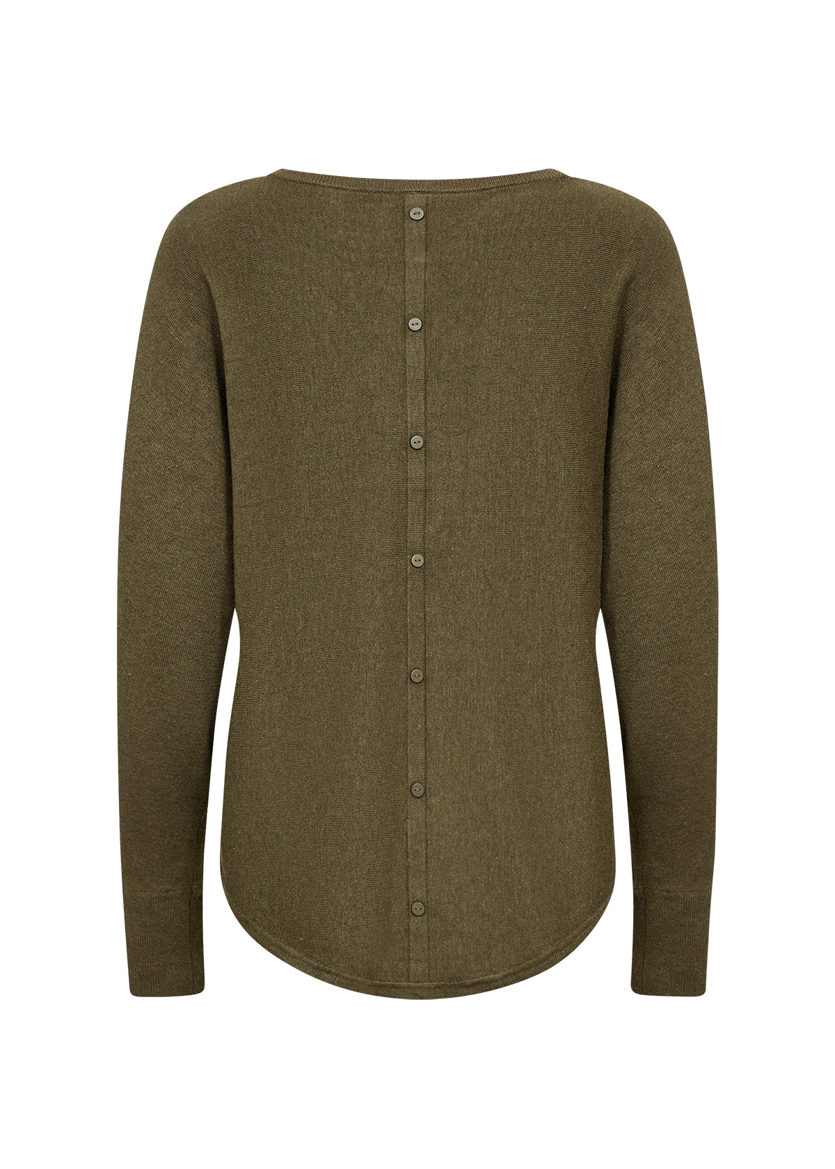 SOYA CONCEPT BUTTON BACK TOP