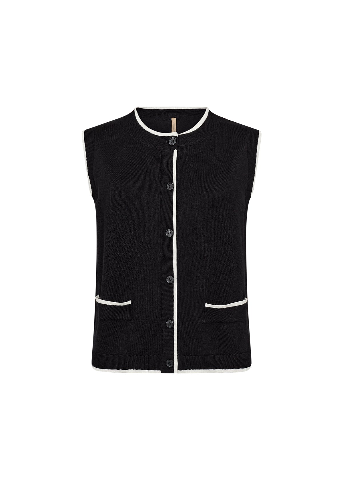 SOYA CONCEPT DOLLIE CONTRAST VEST