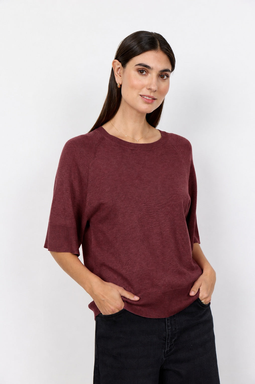 SOYA CONCEPT DOLLIE HALF SLEEVE TOP