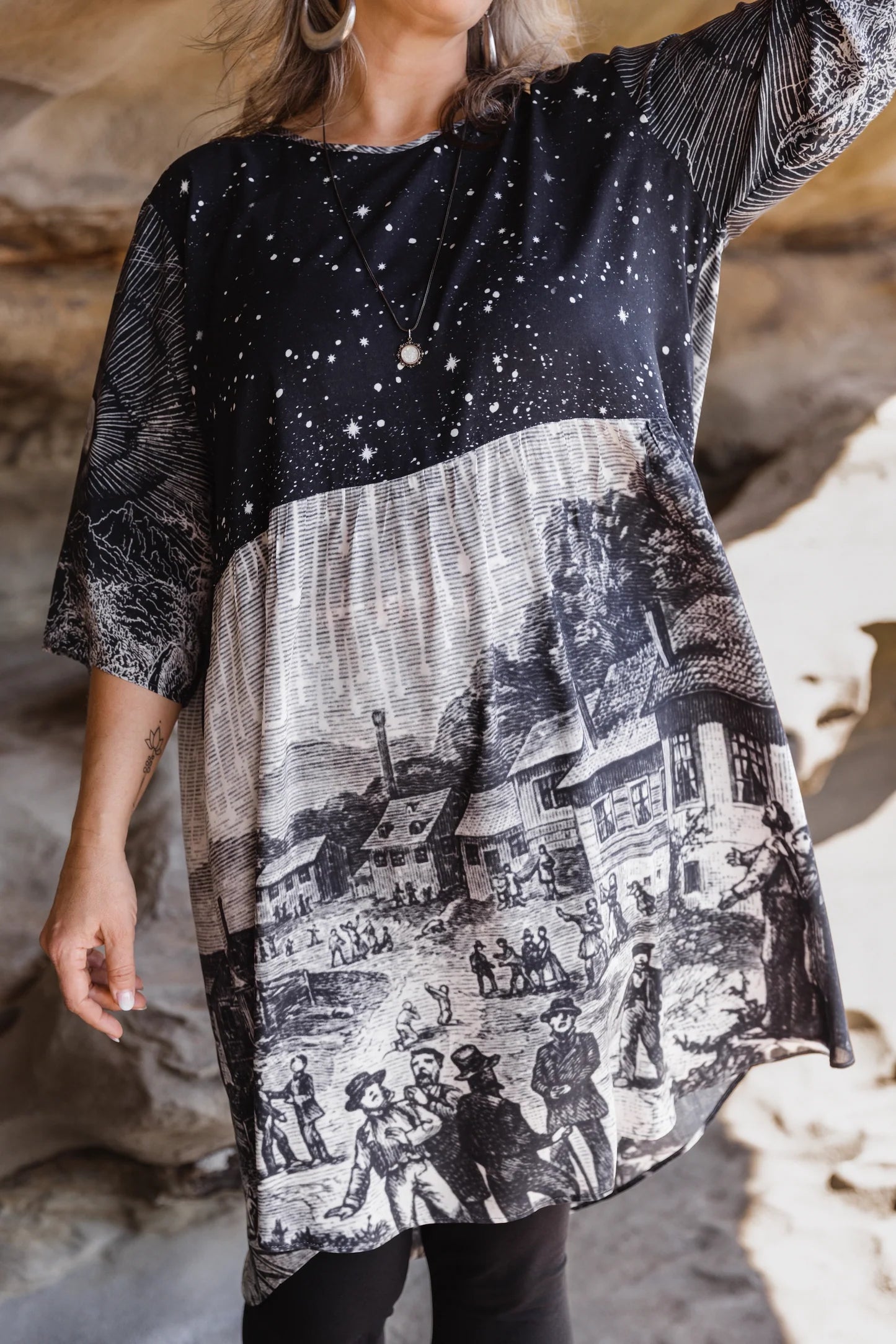 MARKET OF STARS STARGAZER ARTIST DRESS
