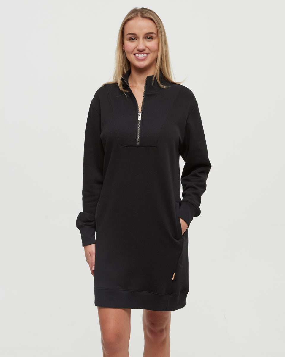 TENTREE WESTON 1/4 ZIP DRESS