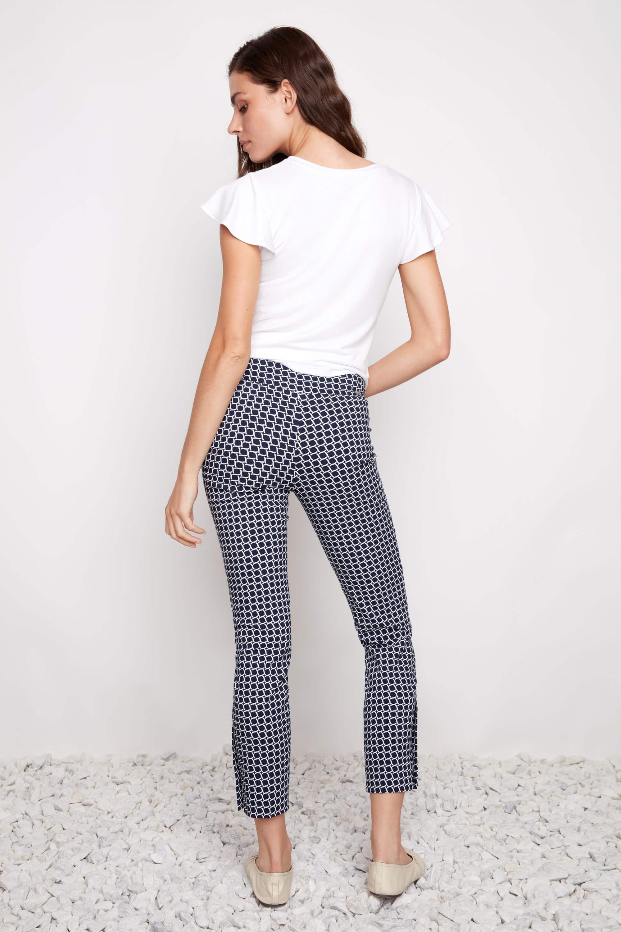 UP! TECHNO BUTTON-VENT ANKLE PANT
