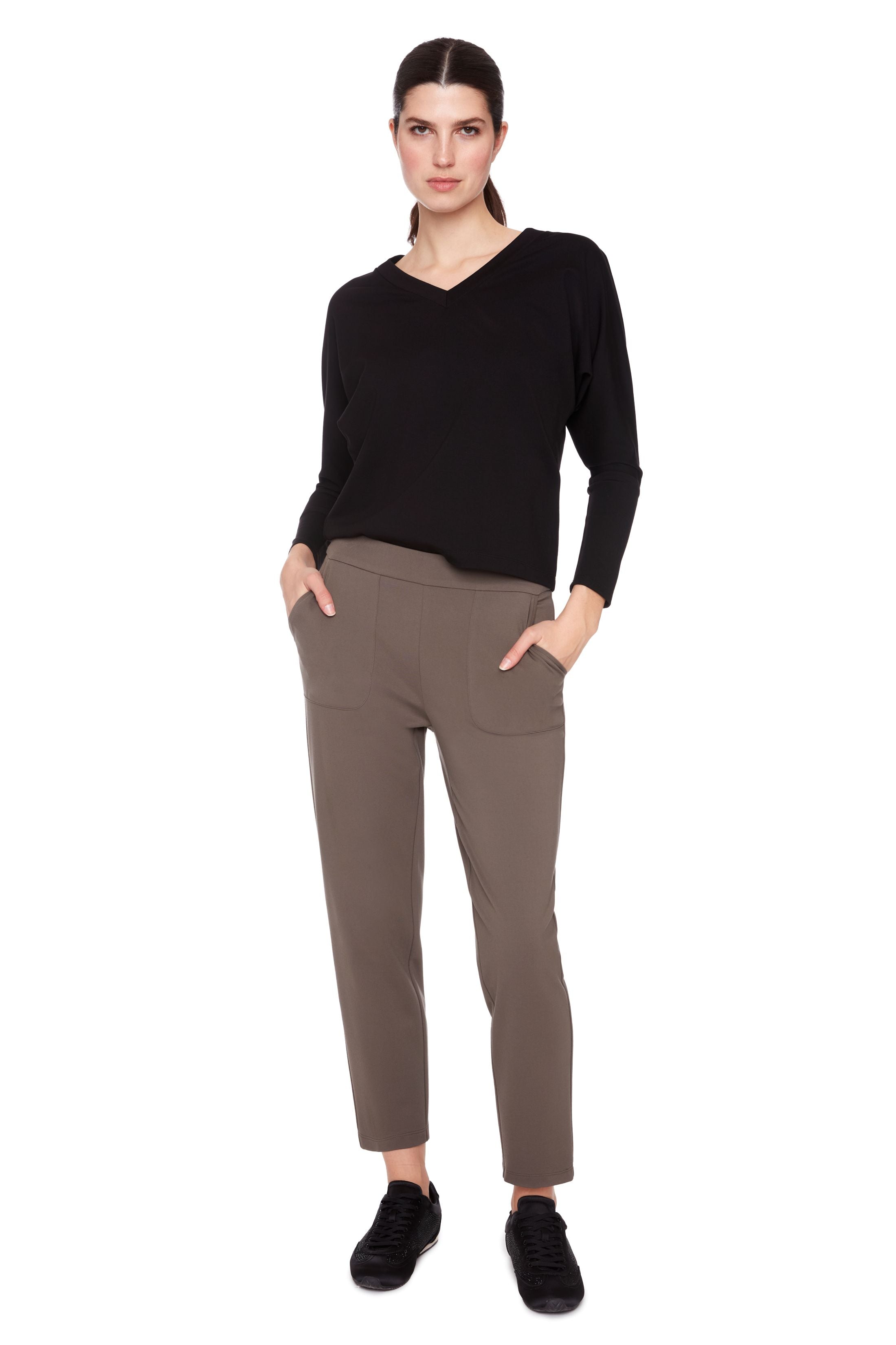 UP SOLID LIGHT PONTE JOGGER PANT