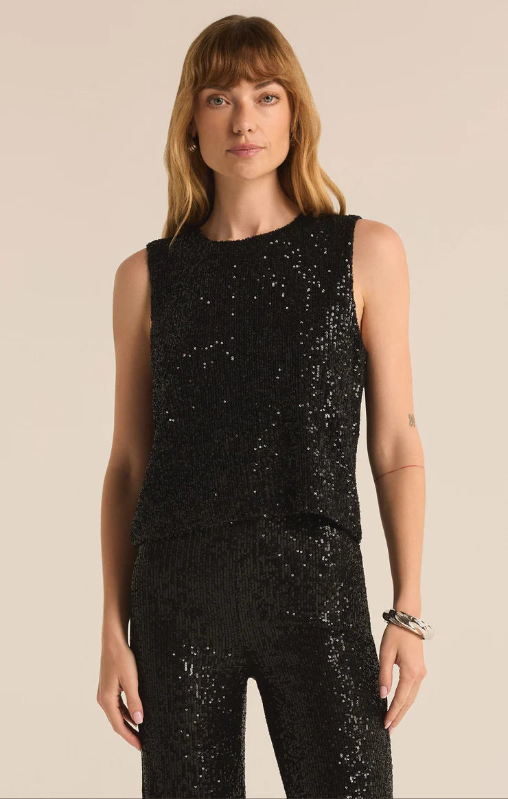 Z SUPPLY SLOANE SEQUIN TANK TOP