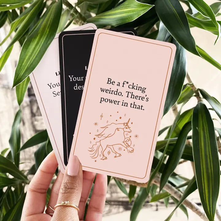 LISTEN B*TCH AFFIRMATION CARDS