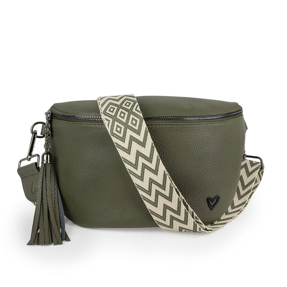 PRENELOVE KIMBERLY VEGAN LEATHER CROSSBODY BAG