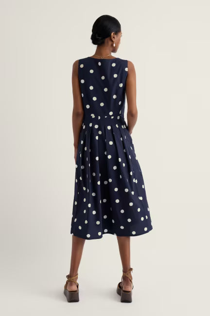 SEASALT CORNWALL BELLE PLEATED DRESS